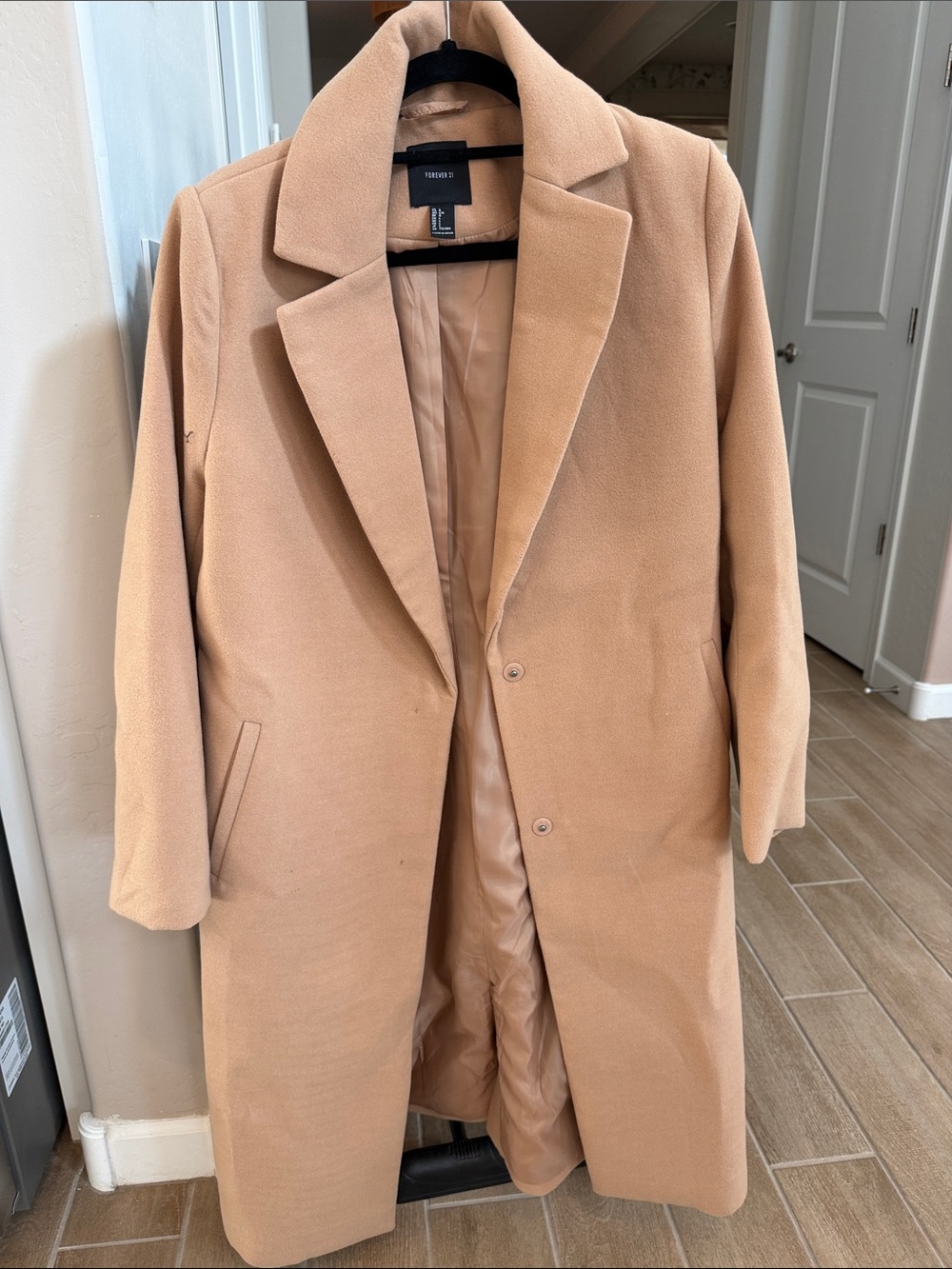 Forever 21 Camel/Tan Women's Coat